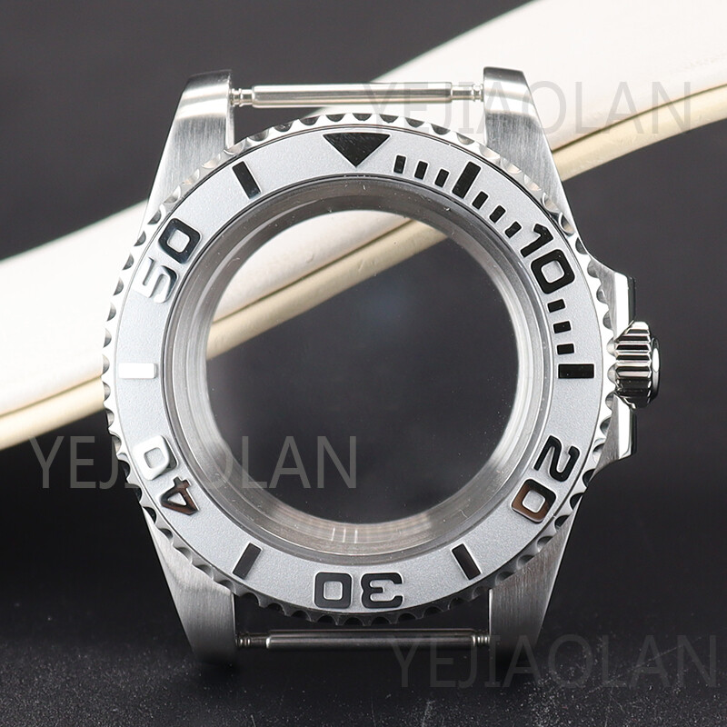 40mm Luxury Men’s Stainless Steel Watch Case For Seiko Nh35 Miyota 8215 Movement