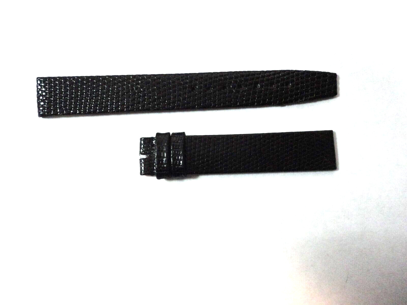 New TIFFANY & Co Watch Strap Black size 15R, Lizard