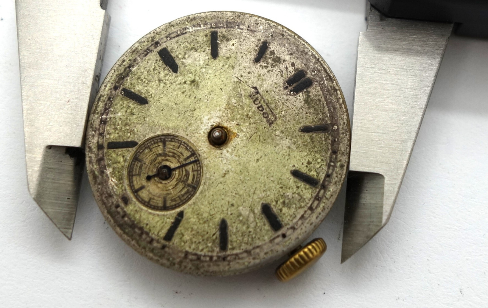 Tudor made by Rolex early gents watch movement and dial