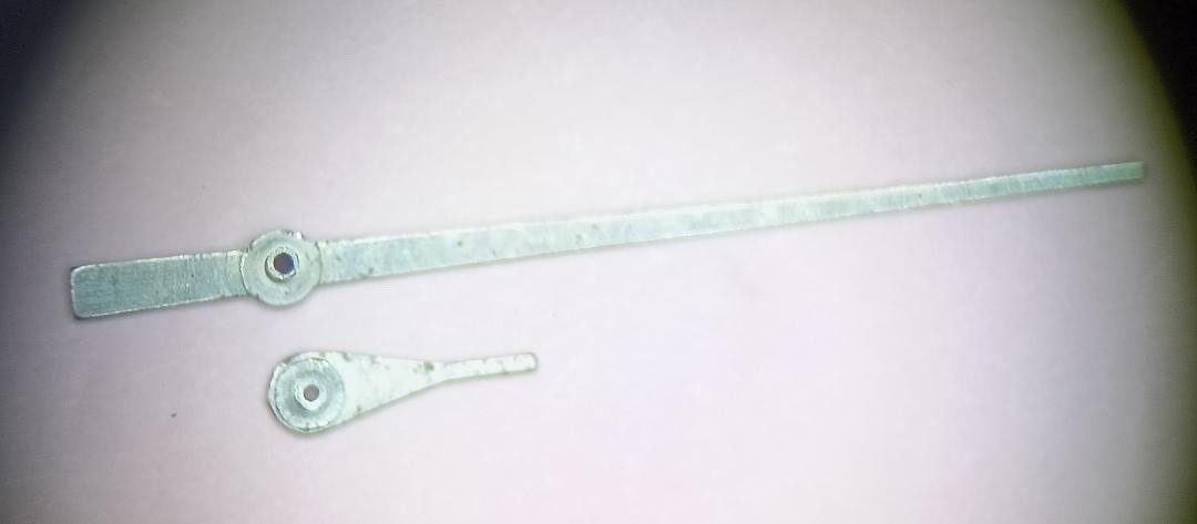 GENUINE SEIKO RED SWEEP SECOND TEAR DROP HAND POGUE 6139-6002 6139-6005 6139