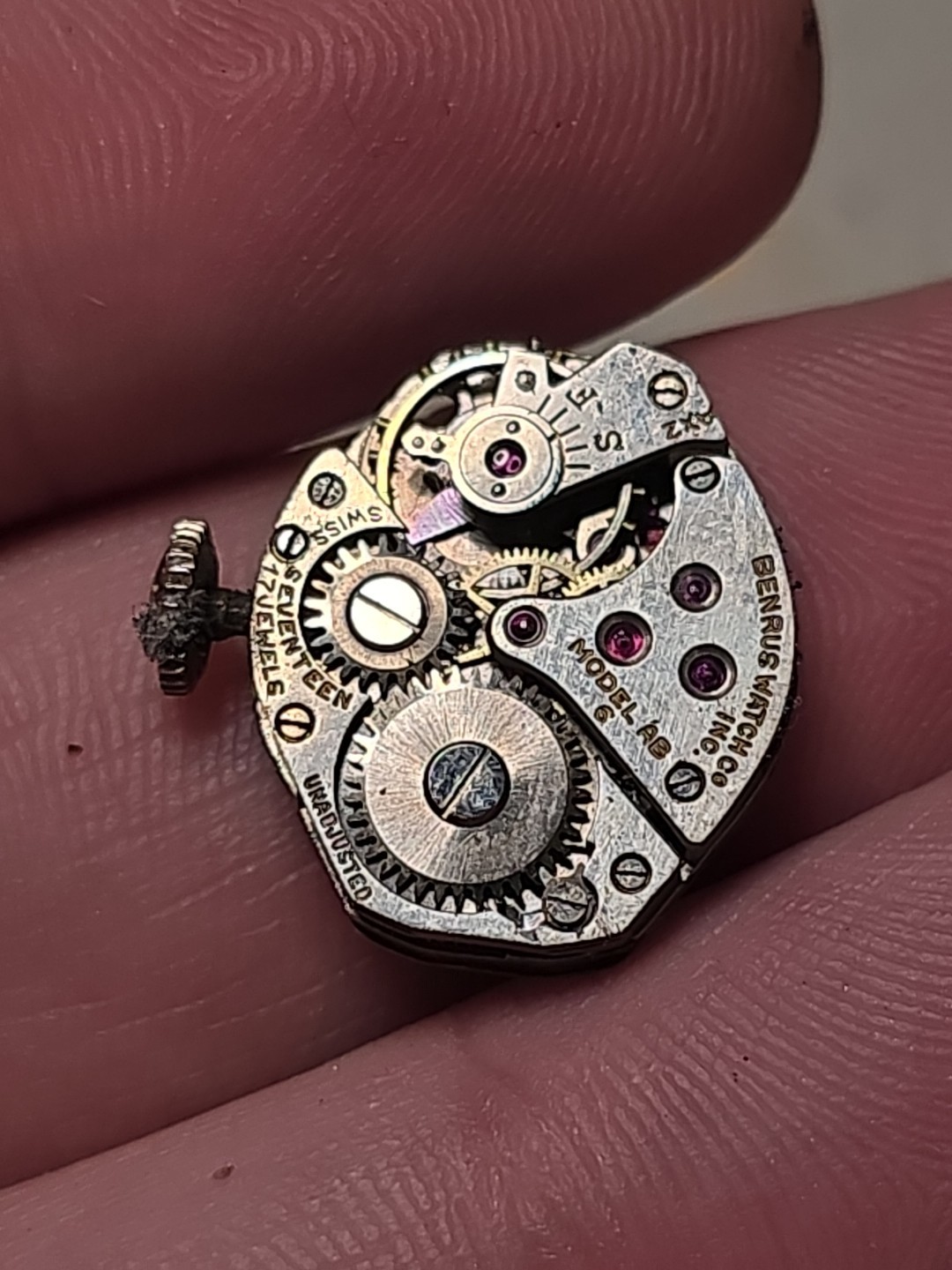 Omega Helbros Waltham Benrus Bulova Watch Movements For Parts