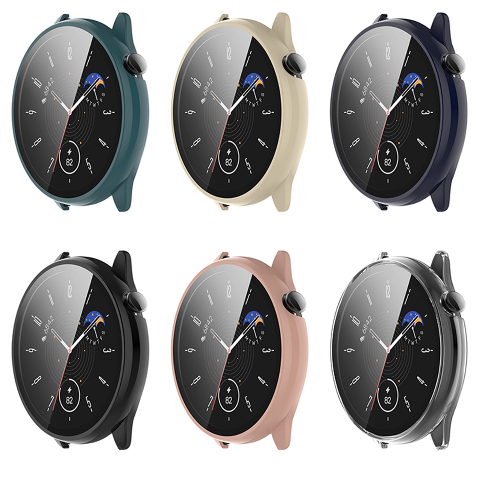 For Amazfit GTR Mini Smartwatch 45.1MM Steel Film Watch Protective Case