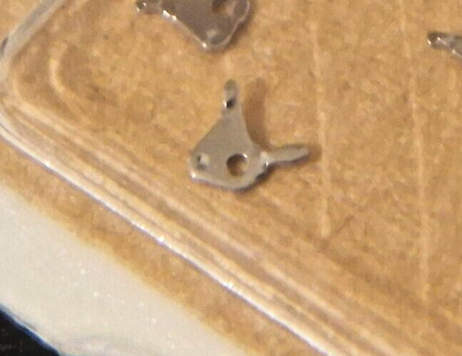 Omega 1458-443 1459 original puller n.o.s. eta 281.001 setting lever Longines