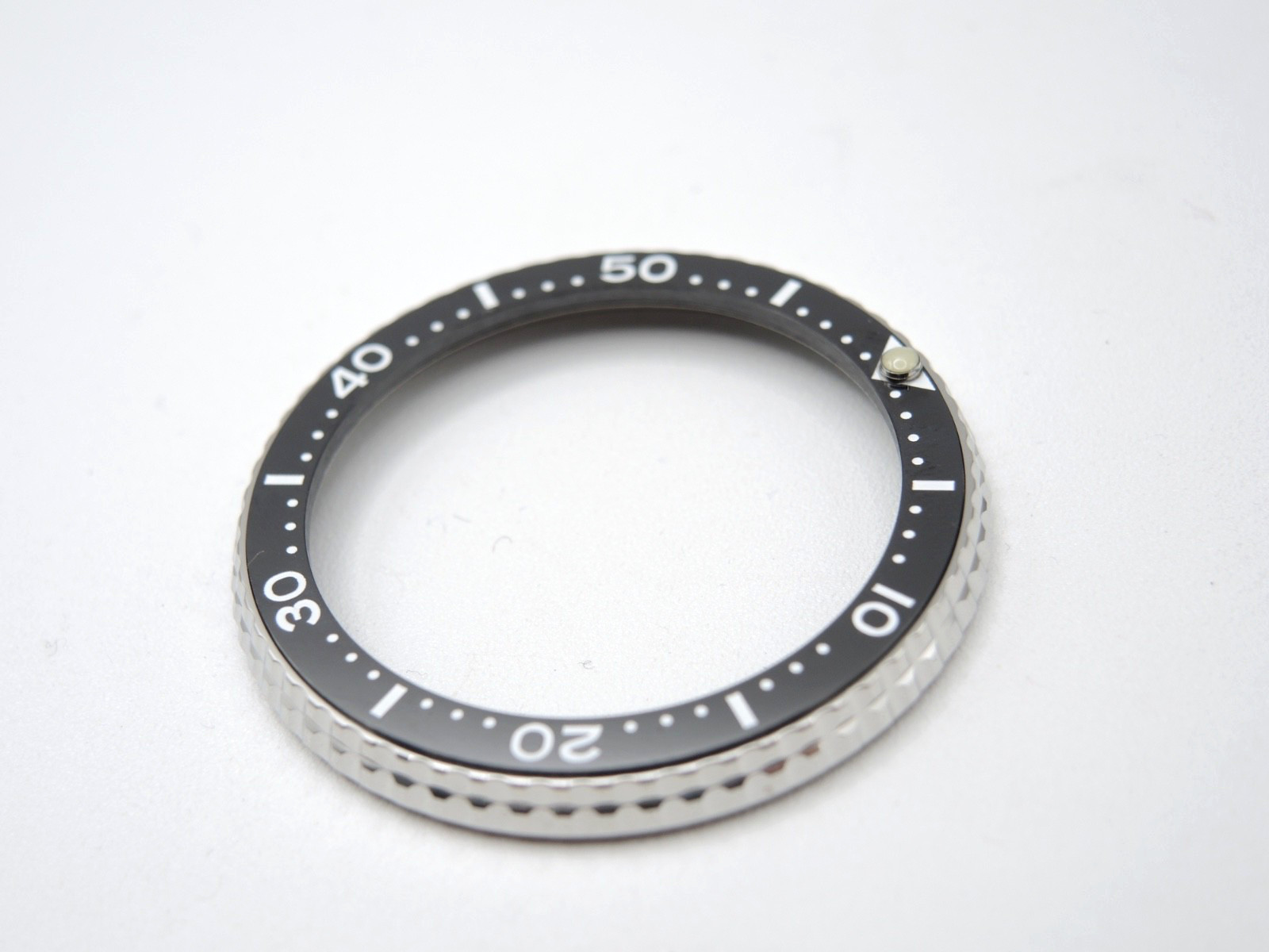 NEW CERAMIC BLACK BEZEL INSERT & STAINLESS BEZEL FOR DIVERS 7002-7001 /6309-7040