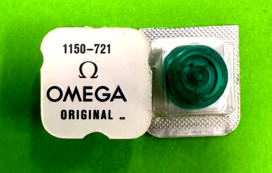 Omega 1010 Part 1327 Balance Wheel Complete Genuine New Swiss