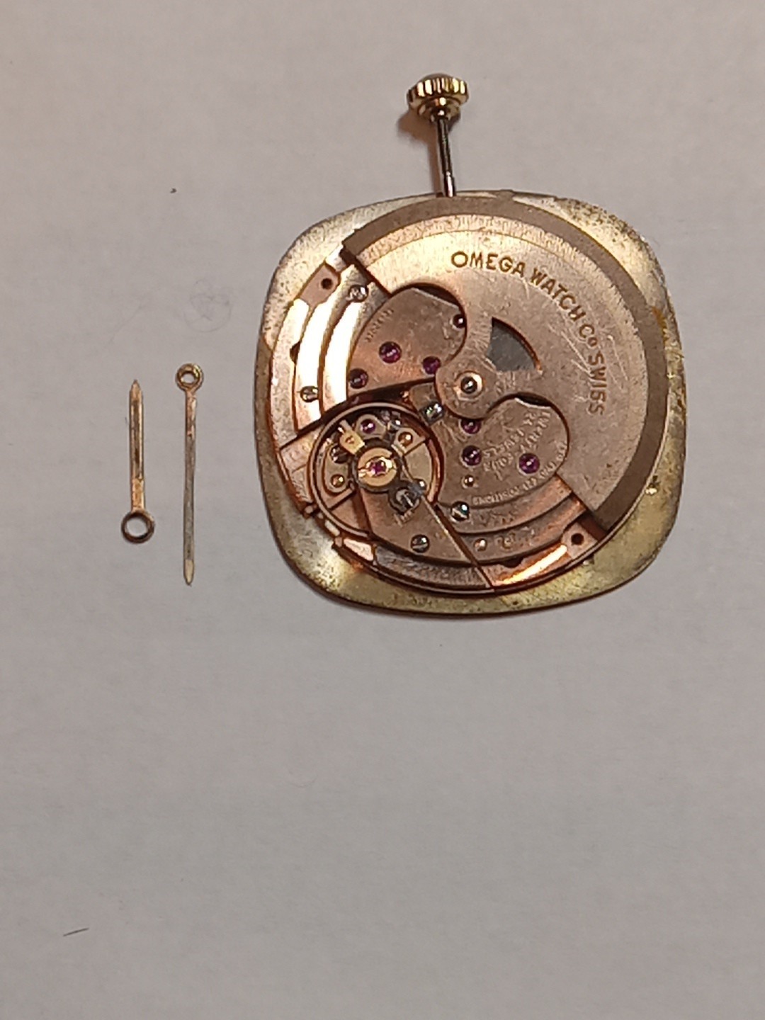 Omega Watch Movement Automatic Cal 711 Swiss 24 Jewels Mens