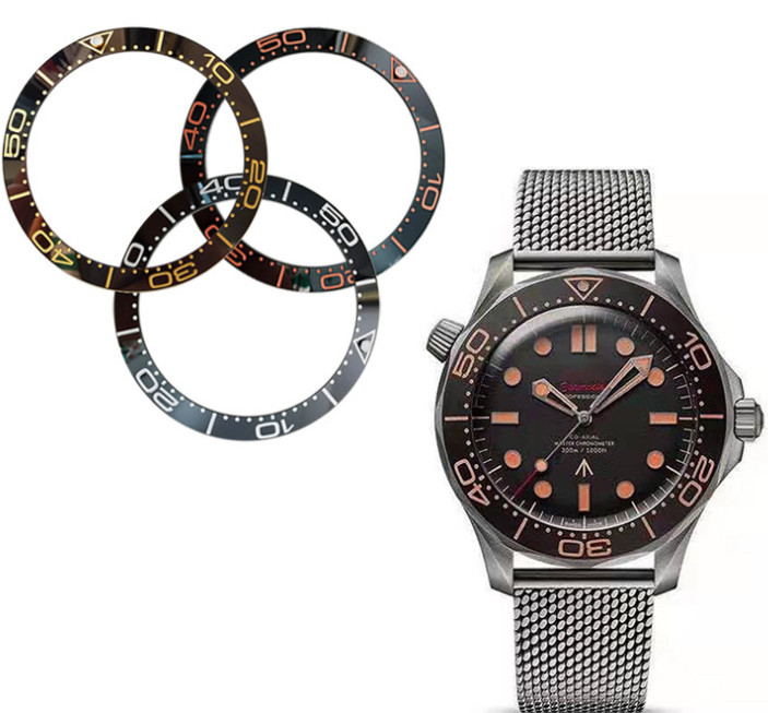 Ceramic Bezel Insert fits for Omega 41.5MM Seamaster Professional Diver 300MM