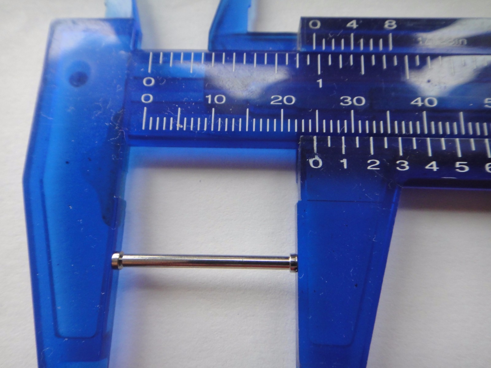 2 ORIS screws bar pin tube Ø44mm Divers Date rubber band strap bracelet 733 7533