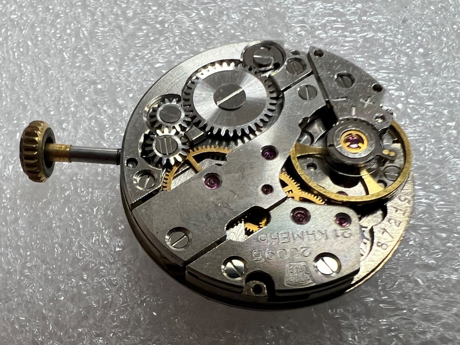 Watch movement USSR ZARJA Cal.2009b plus Dial. Working , for parts