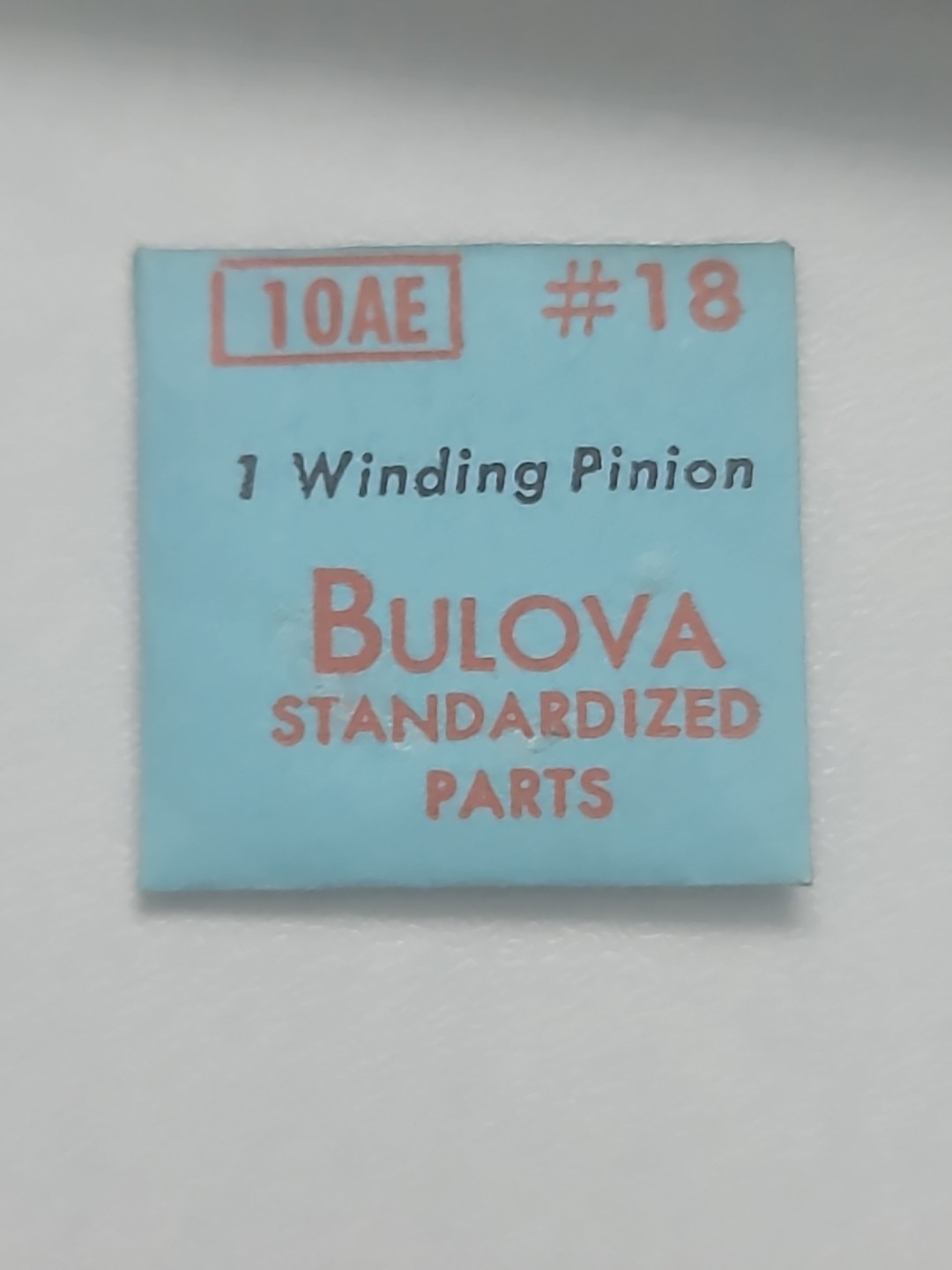 NOS Vintage Bulova Winding Pinion #18 (See dropdown for Part #’s)