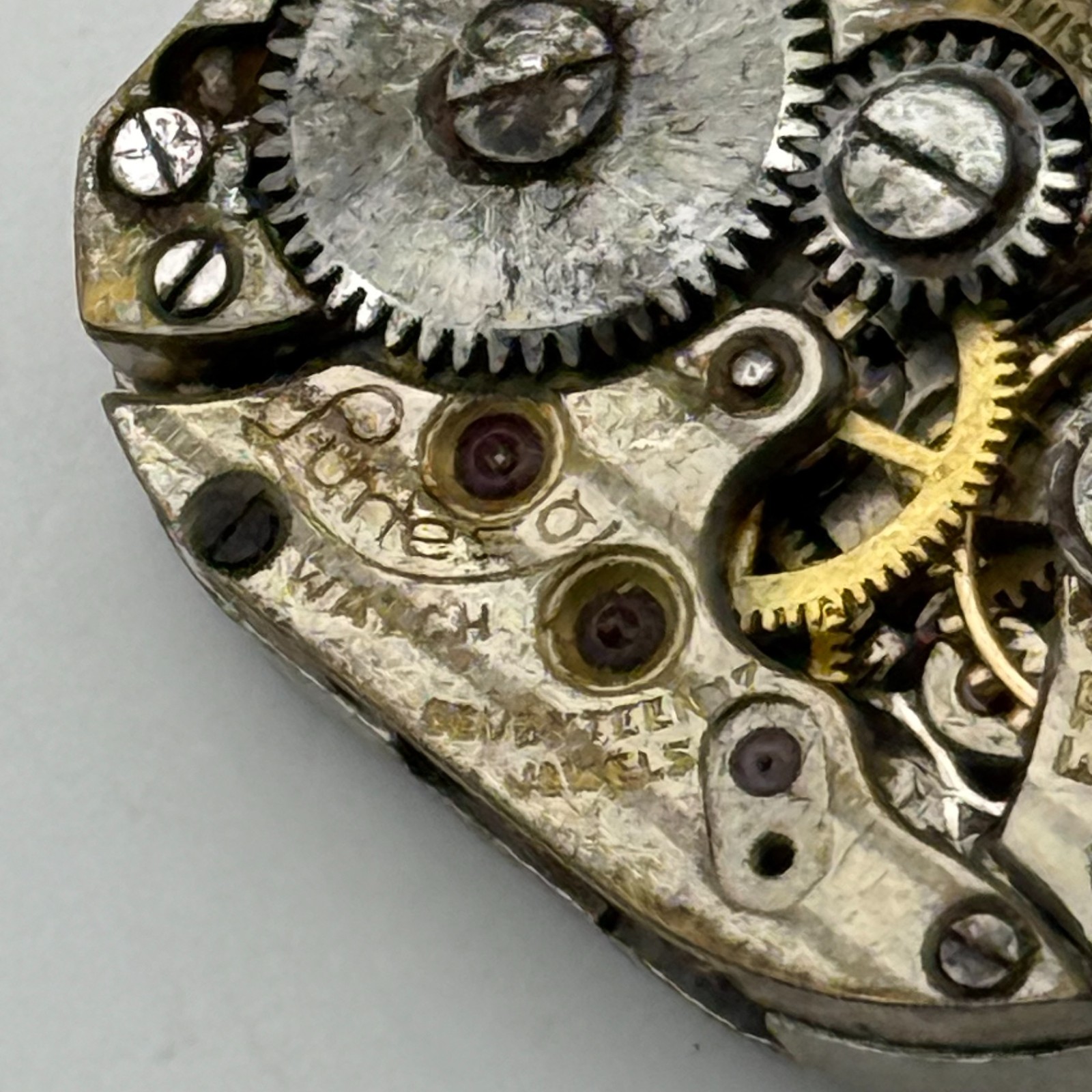 Lunesa 21 Watch Movement 17 Jewels Swiss Calibre L21 Parts Repair 12.8mm