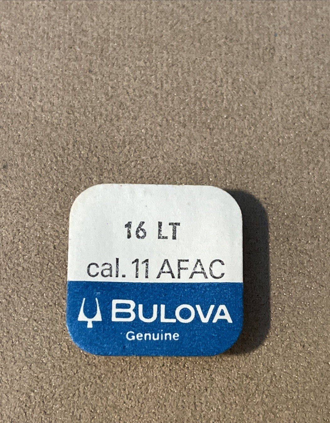 Bulova Watch Part #16 LT 11AFAC Genuine Sealed
