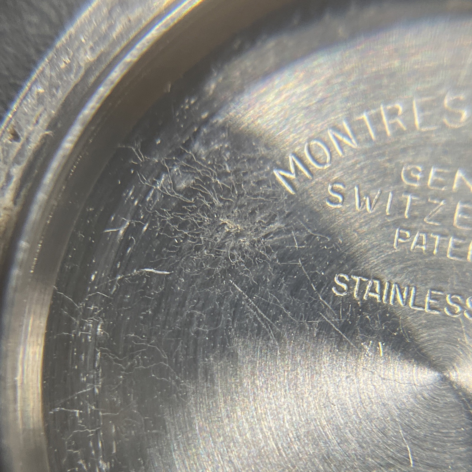 Genuine Rolex Oyster Quartz 17000 Case Back