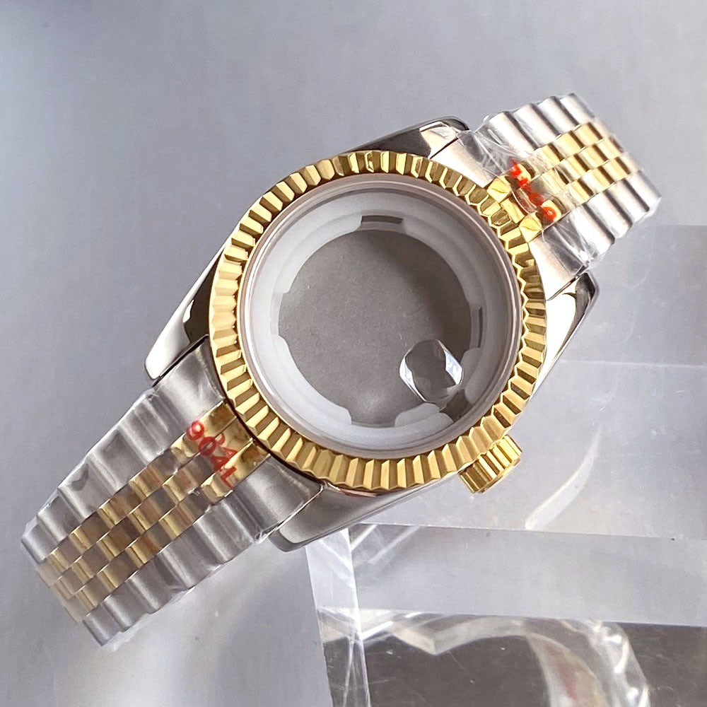 31MM Case Sapphire Jubilee Strap Fit NH05 NH06 Automatic Lady Watch Fluted Bezel