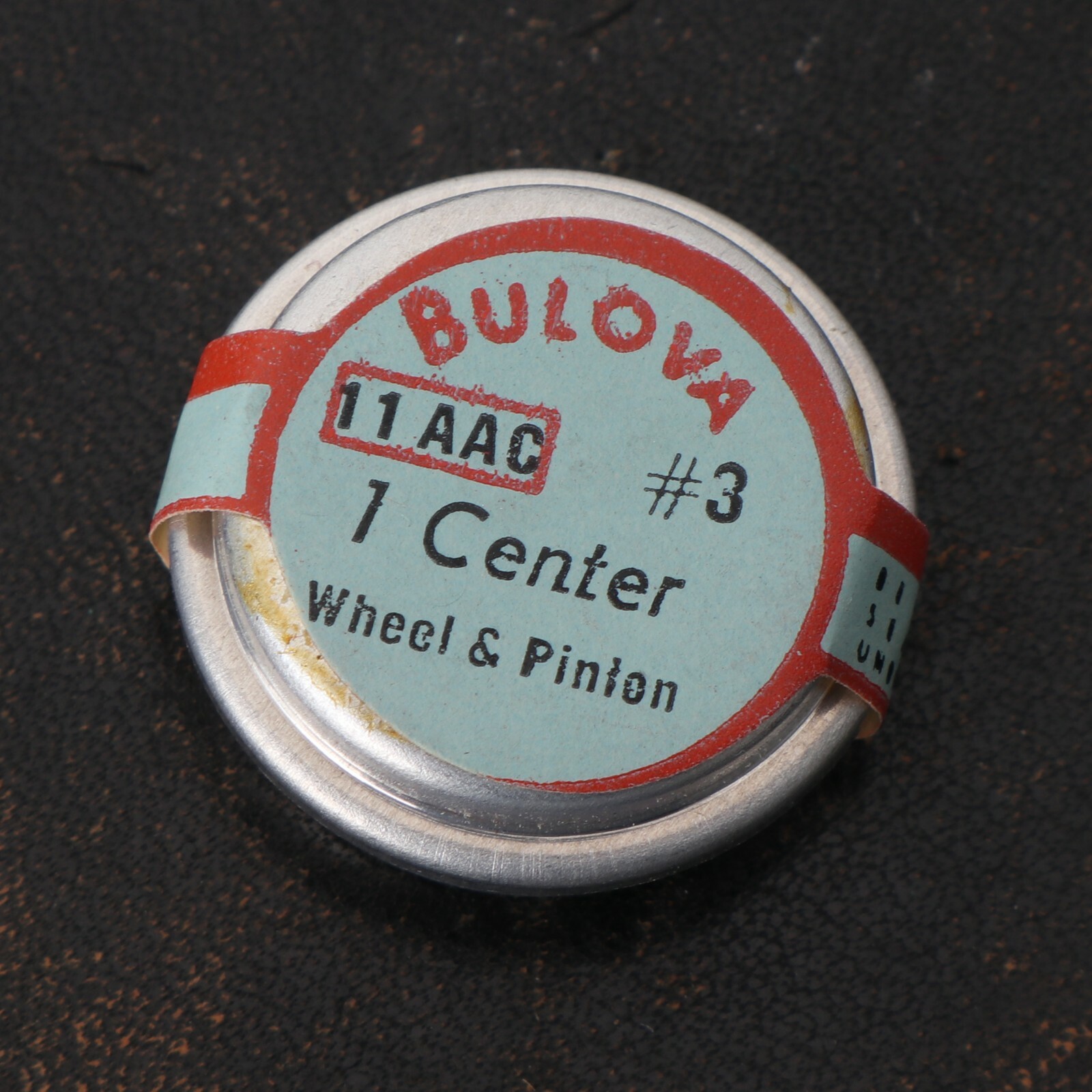 NOS Bulova 11AAC Center Wheel & Pinion Part #3 Watchmakers Parts Repairs (C16D9)