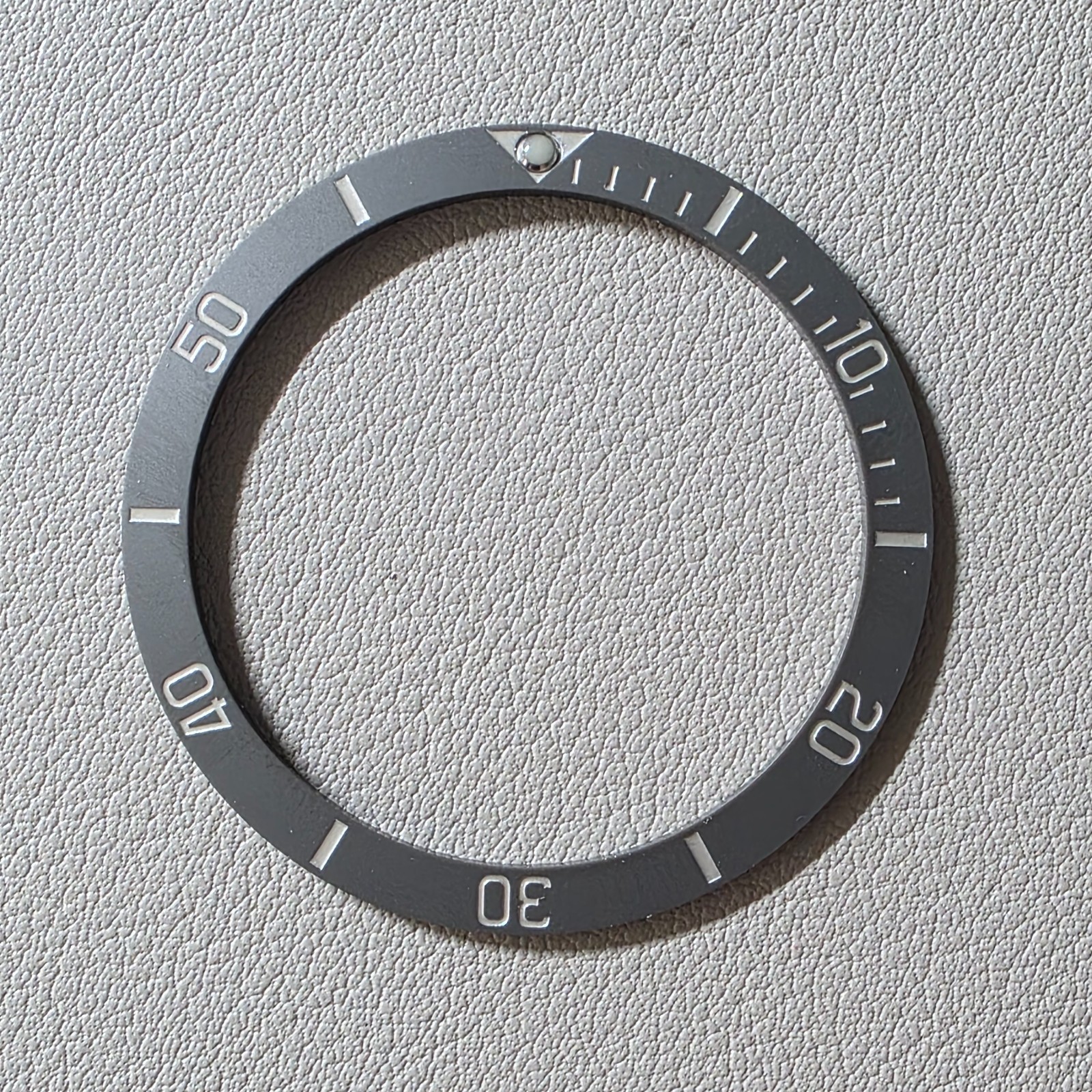 SEIKO Bezel Insert SKX007 / 58 True Grey Matte Ceramic Sloped BGW9