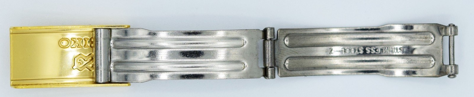 Original Ladies Seiko SQ 10mm Watch Bracelet Buckle Deployment Clasp Z5269GCL
