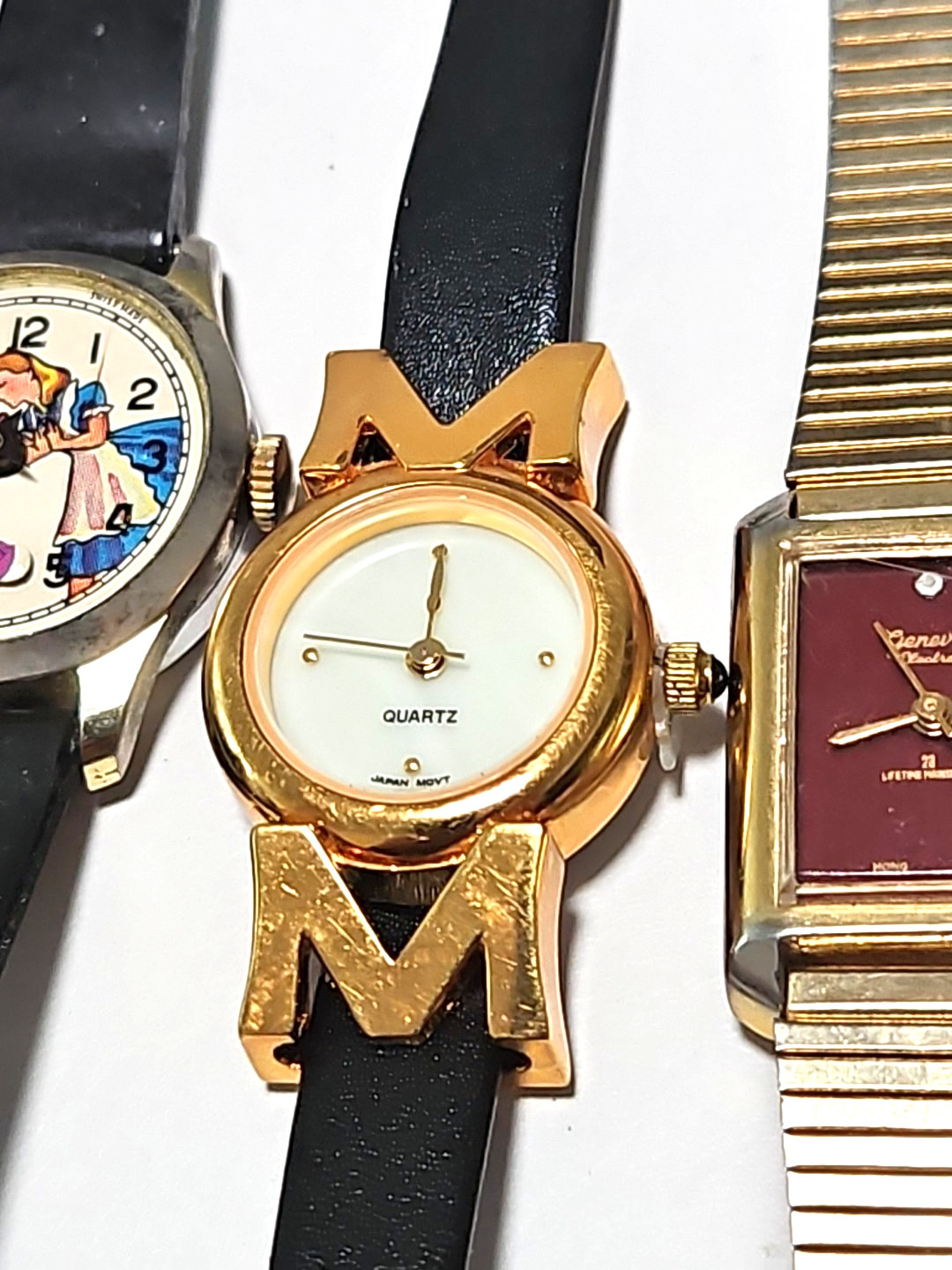 Vintage Watches And Watch Movements, Parts As Is Lot Of 12 (Need Batteries)