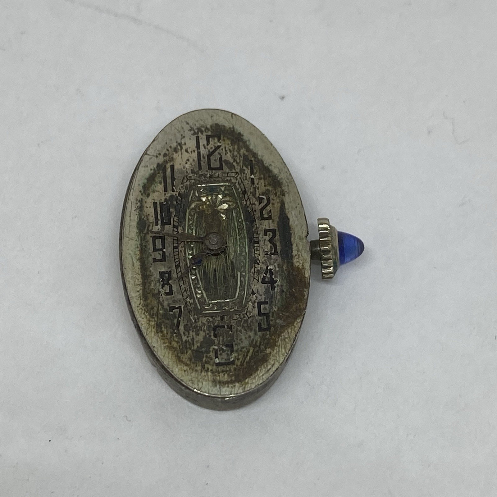 Warwick Watch Movement Manual Wind Good Balance Cal. 225 17 jewels -6.5 W/ Dial