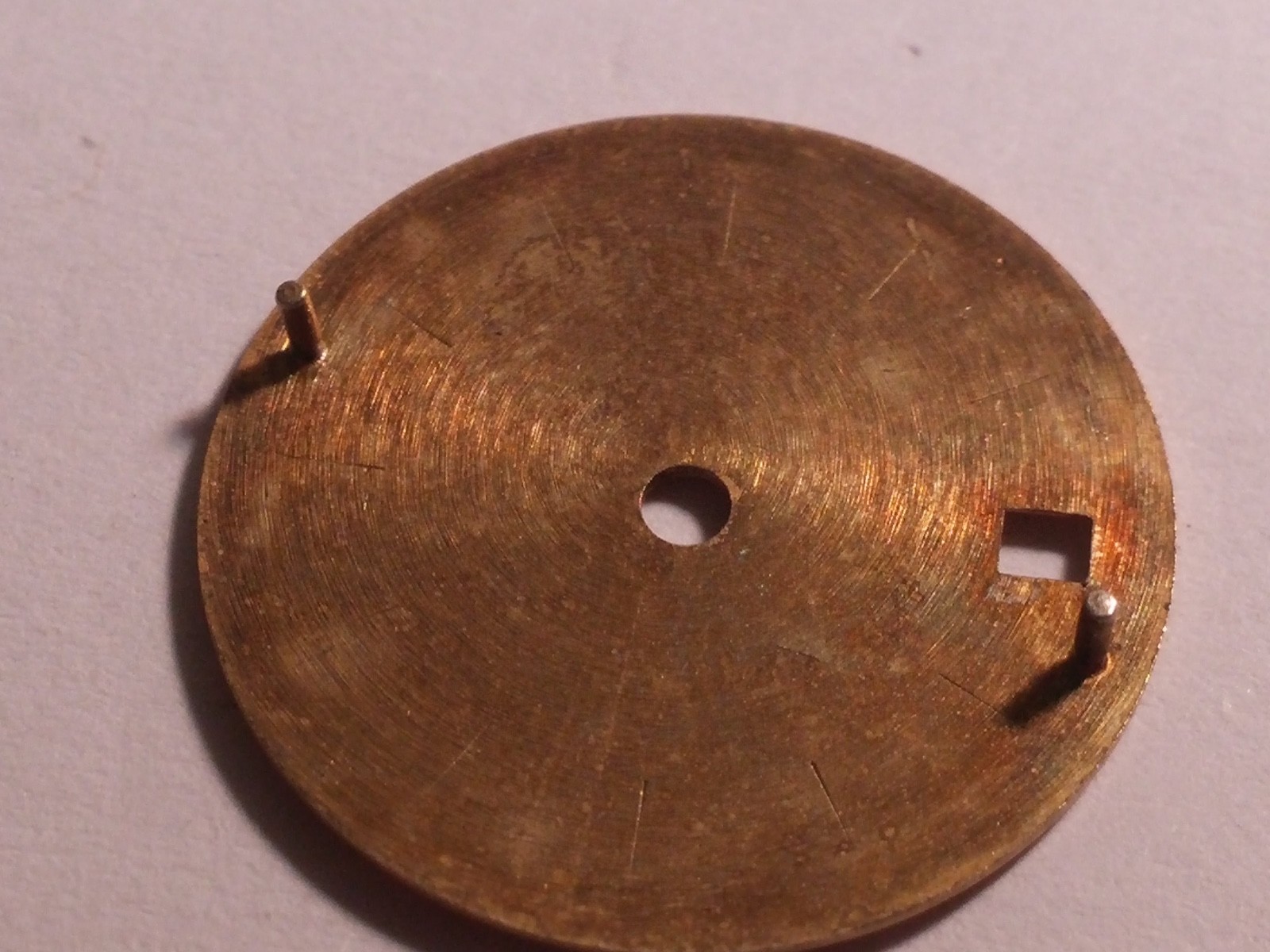 Austin Premier dial, date window 18.5mm diameter for 17 jewel automatic movement