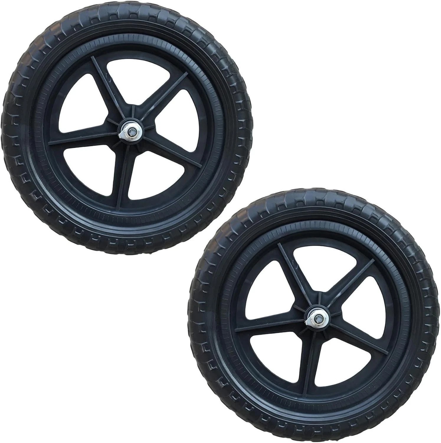 1 Pair 11 inch Balance Bike Replacement Wheel 11 Inch Non Inflatable EVA Foam…