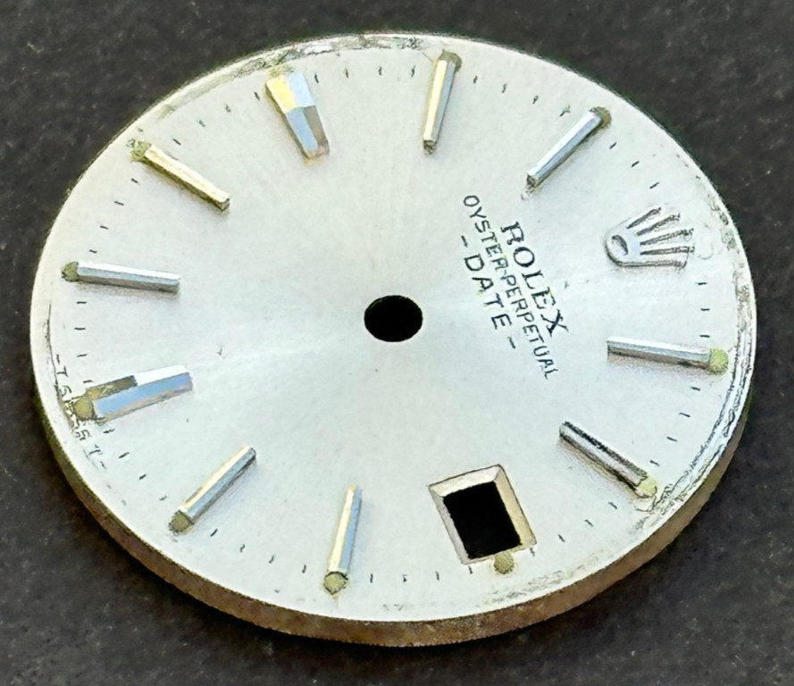 Vintage Rolex Oyster Perpertual Date Watch Dial For 26mm Case 6517 6519 6917