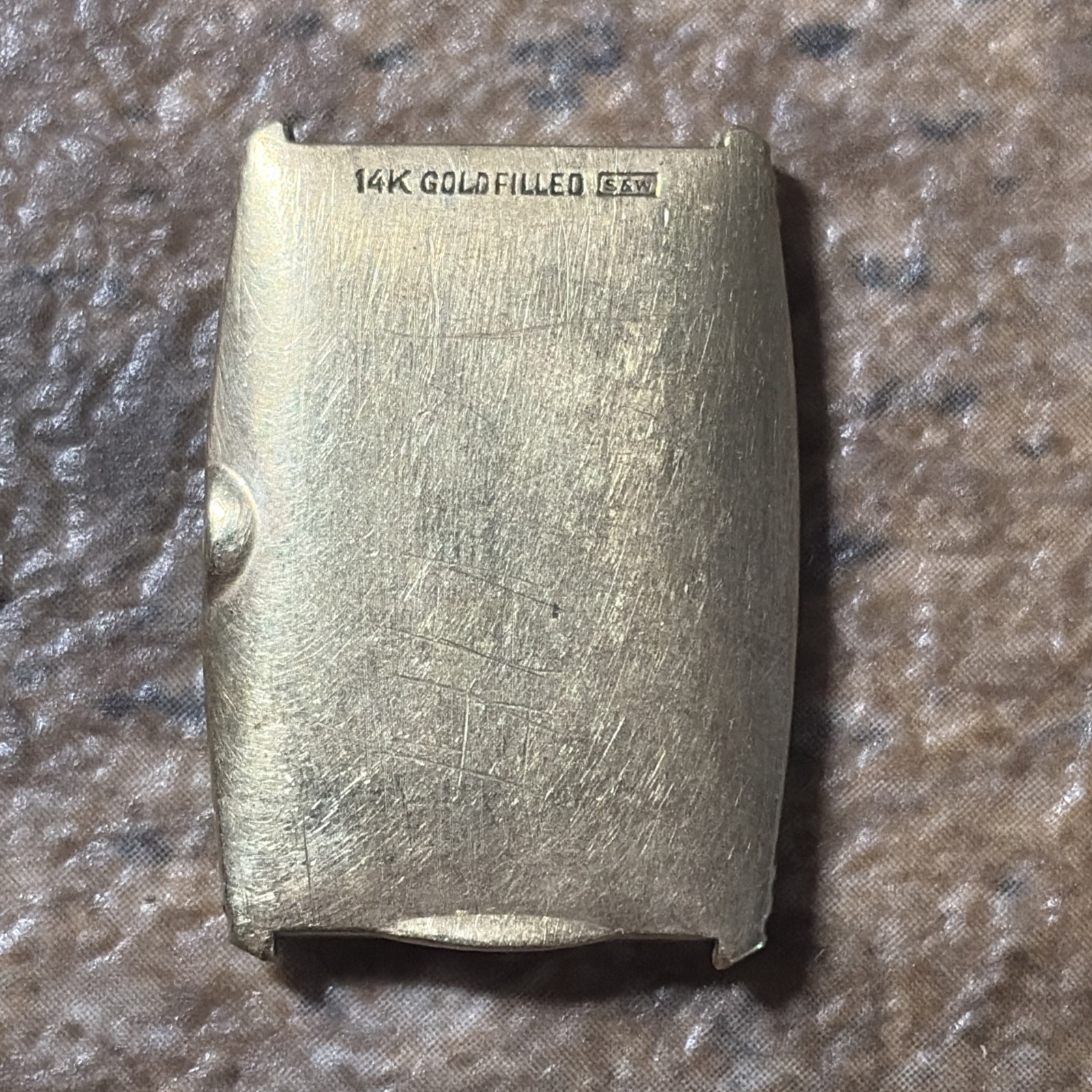 Vintage 14k Gold Filled Tissot Watch Case 22mm