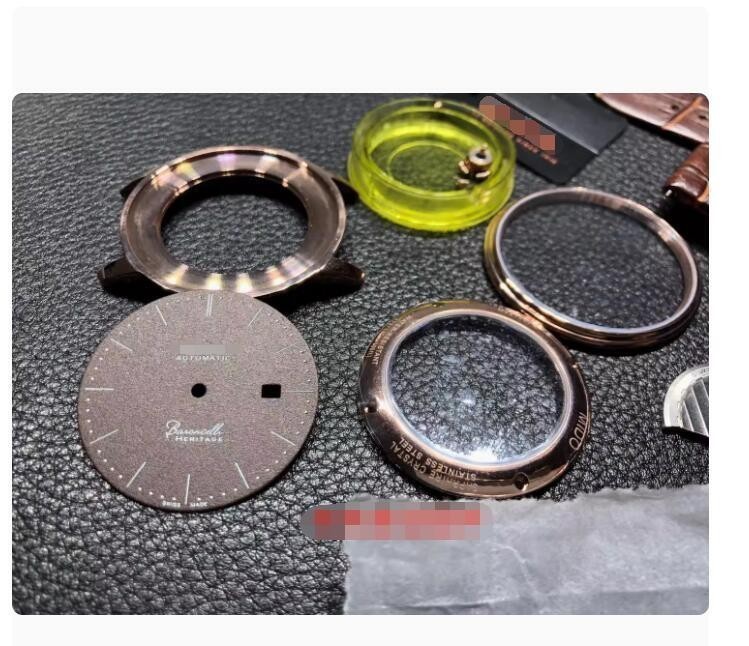 Watch Part Watch Case Dial Assembly 39mm for Baroncelli 40th 2892 Movement