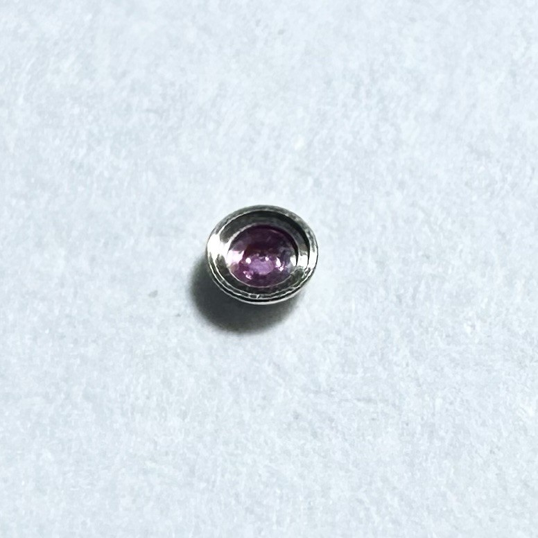 NOS DIASHOCK HOLE JEWEL WITH FRAME SEIKO 5606 5626 6105 6117 6138 6139 6146 6159