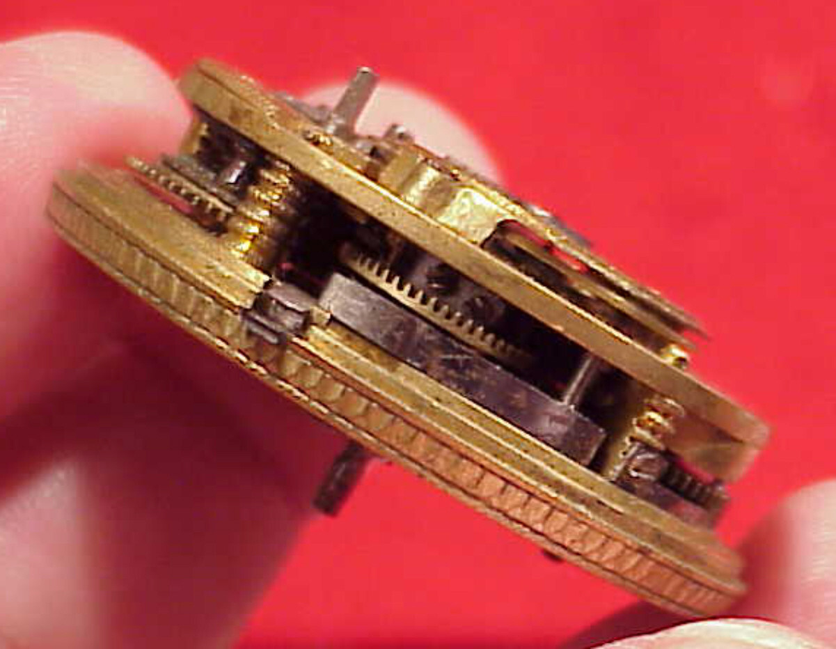 VERGE FUSEE 44MM JON ENBERGER 1792 LAUFEN GERMANY REPEATER POCKET WATCH MOVEMENT