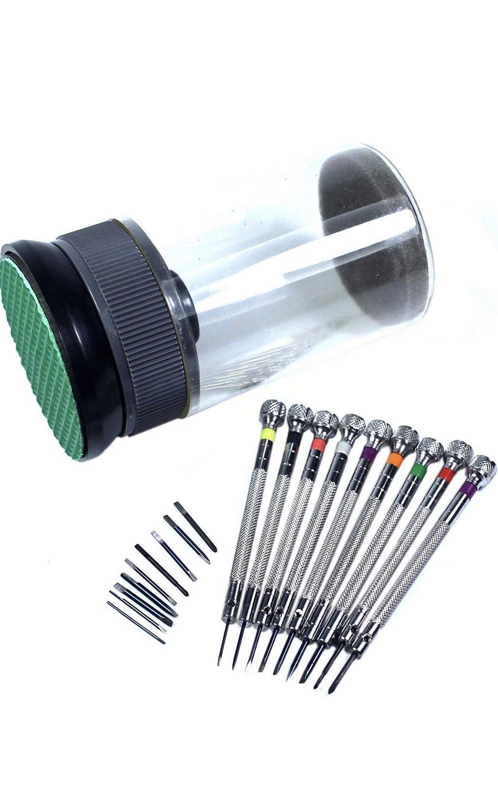 Precision Flat Slotted Blade Screwdriver Set Watchmakers Repair Tools