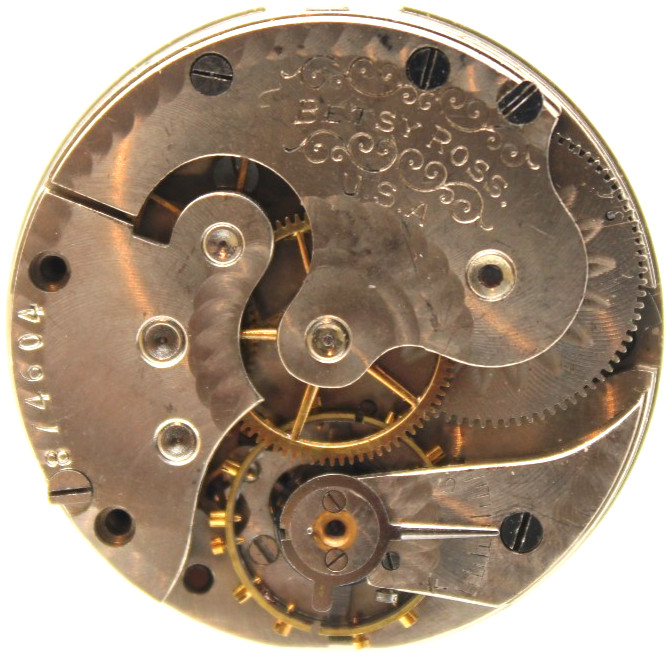 BETSY ROSS POCKET WATCH MOVEMENT 874604 29mm (LH)