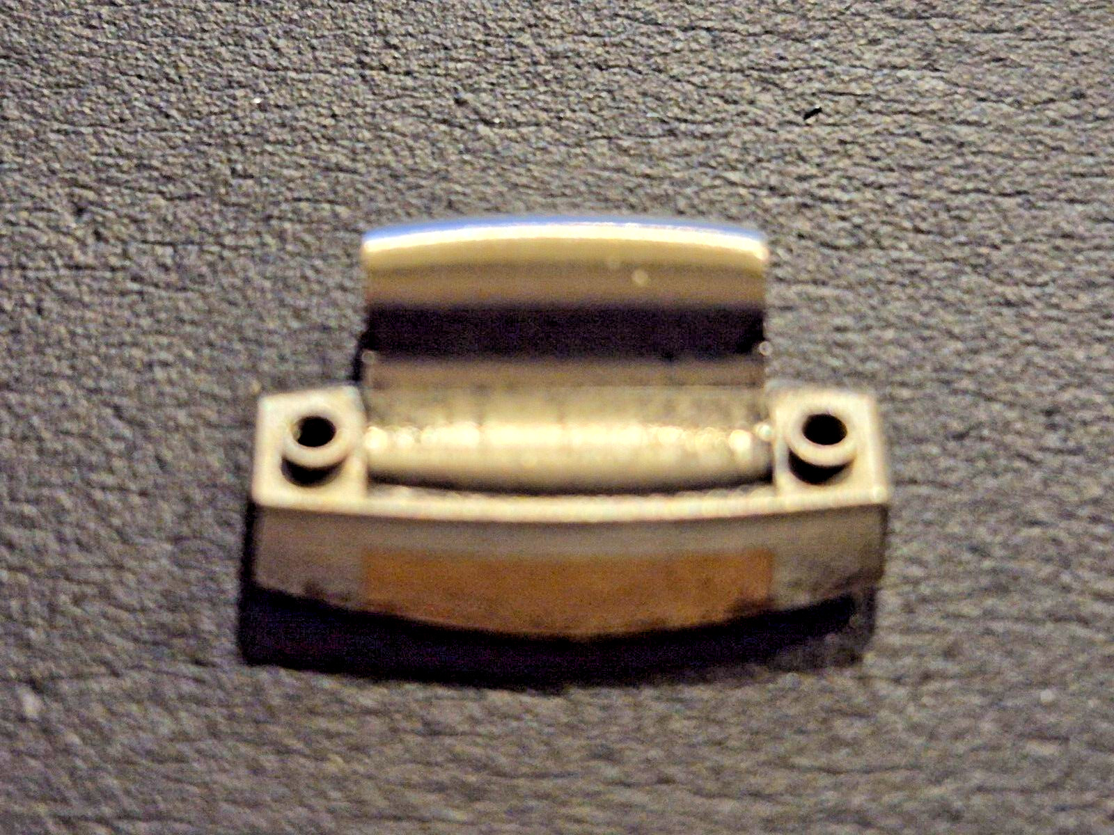 EBEL BRASIL BAND BRACELET END PIECE Steel and Gold 15.6mm for 16mm wide case lug