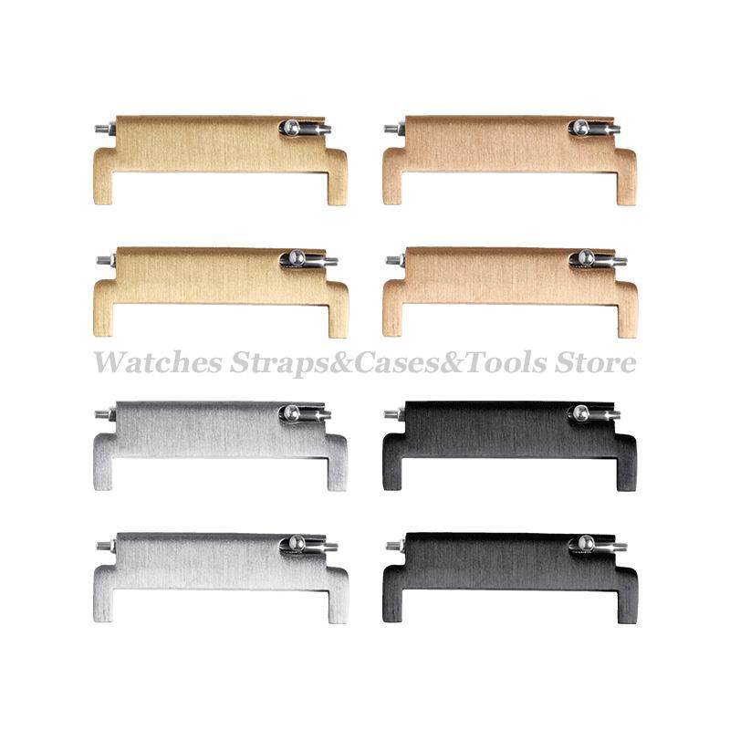 2pcs Watch Strap Adapters 20mm to 18mm 22mm Quick Release Spring Bar Pins Set