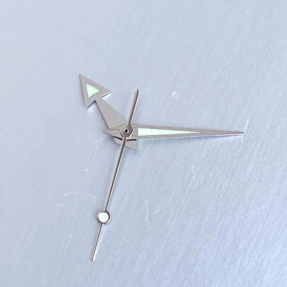 31mm No Logo Watch Dial Green Lume for NH35 NH36 ETA2824 PT5000 Movement Parts