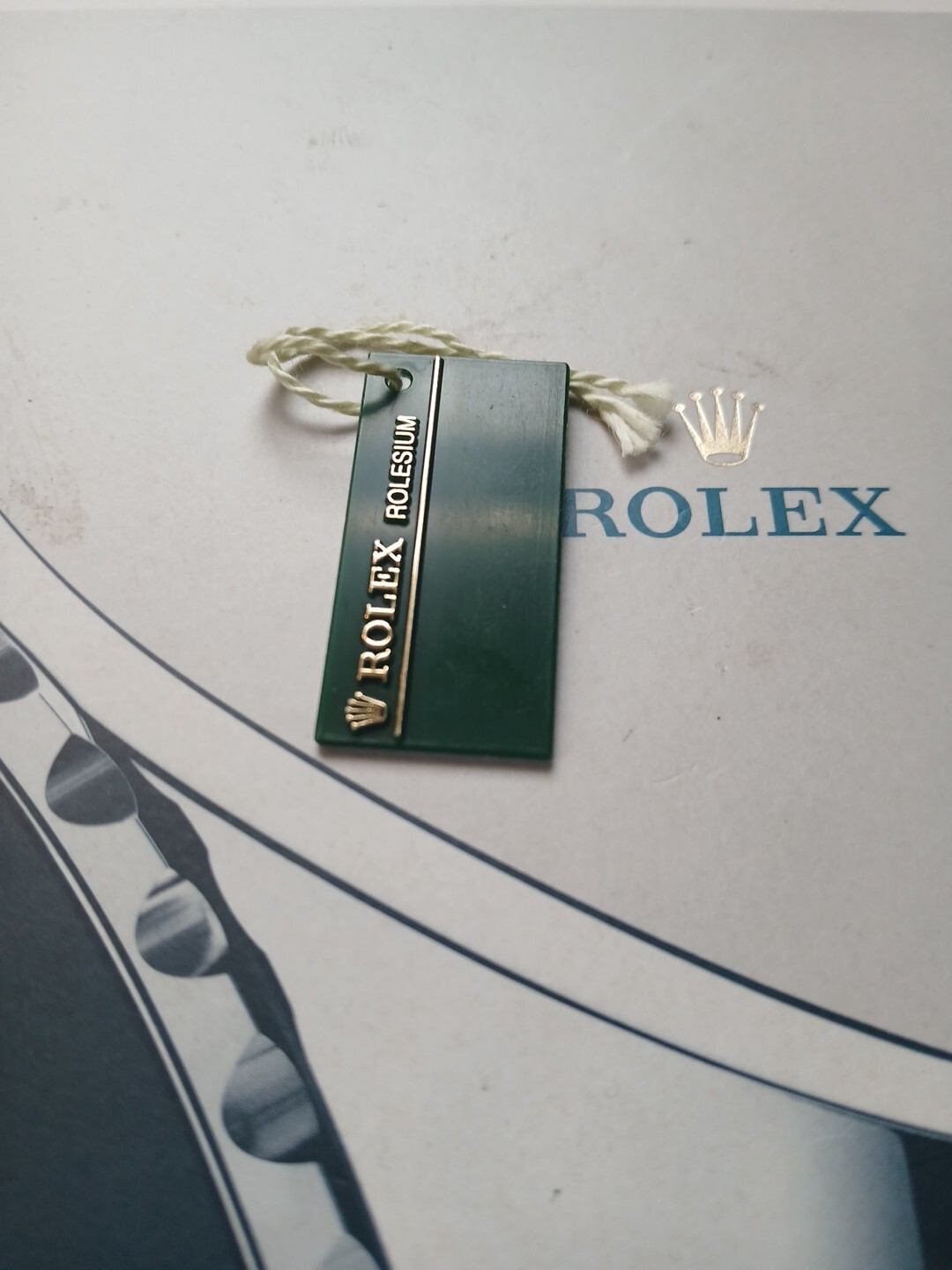 Rolex Swing Tag Rolesium Yacht-master
