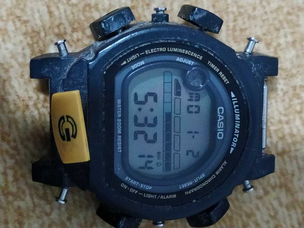 Vintage Casio G-Shock DW-003 QW-1597 200M Illuminator. Full Working