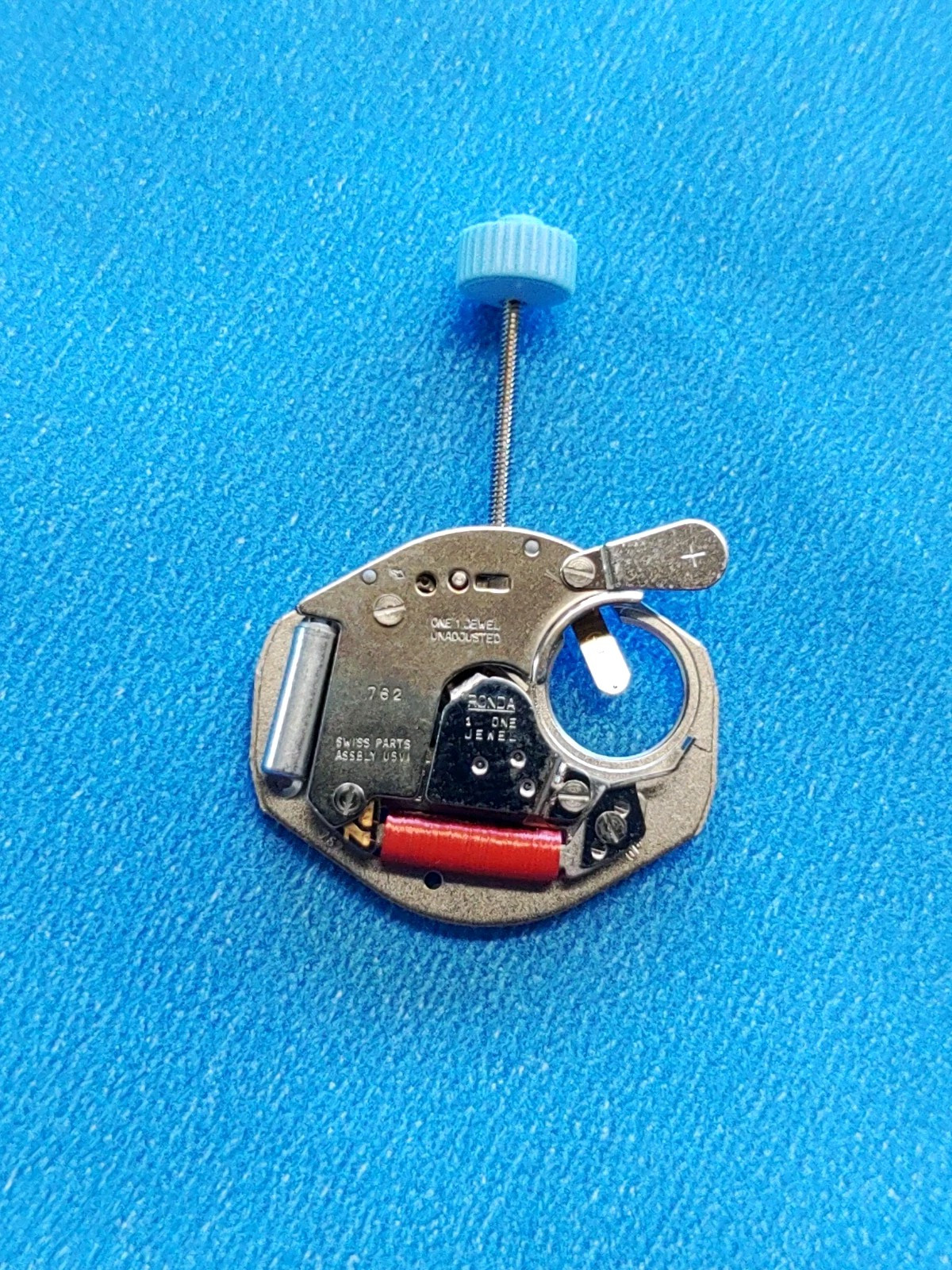 Ronda 762-1 Jewel Quartz Movement. 2 Hands NOS. Set, Run, Keeps Time 24Hr