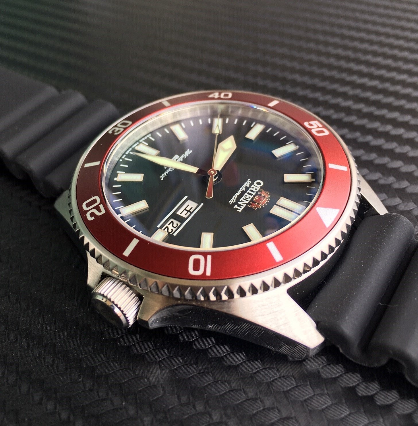 Low Double Dome Sapphire Crystal – Orient Kano Replacement Mod – CT118