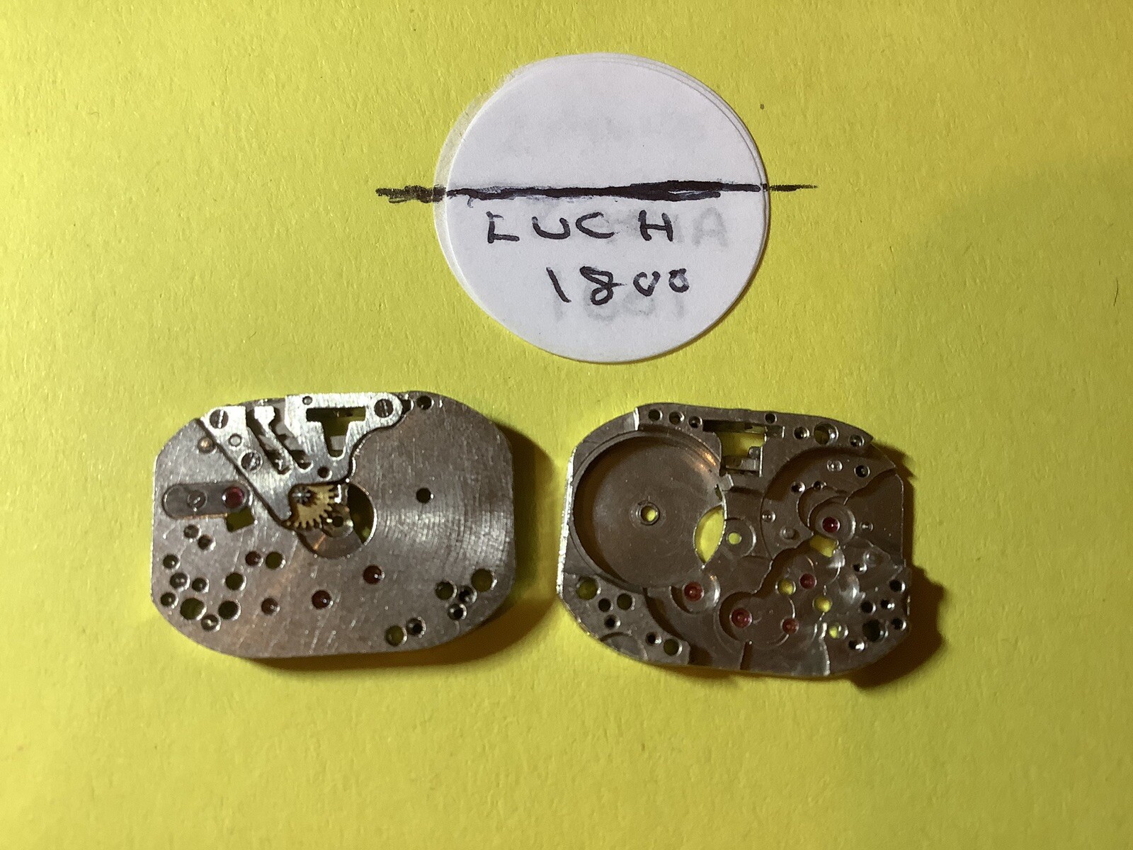 CLASSIC WATCH PARTS. . LUCH 1800 MAIN PLATE