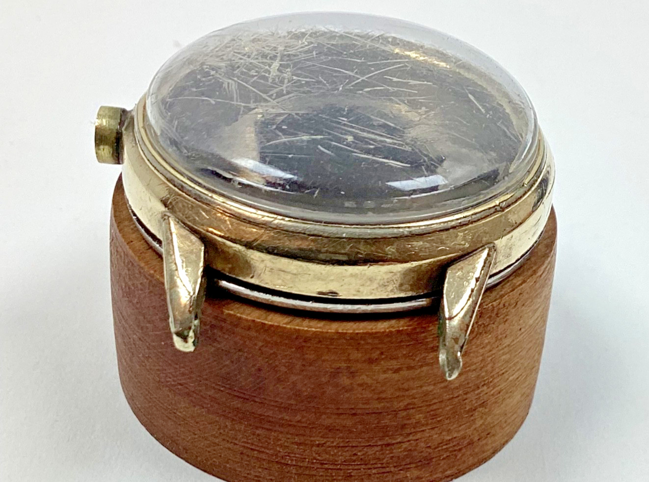 WWII Era Boulevard Military 10K GF Wrist Watch Case 31MM Case with Band