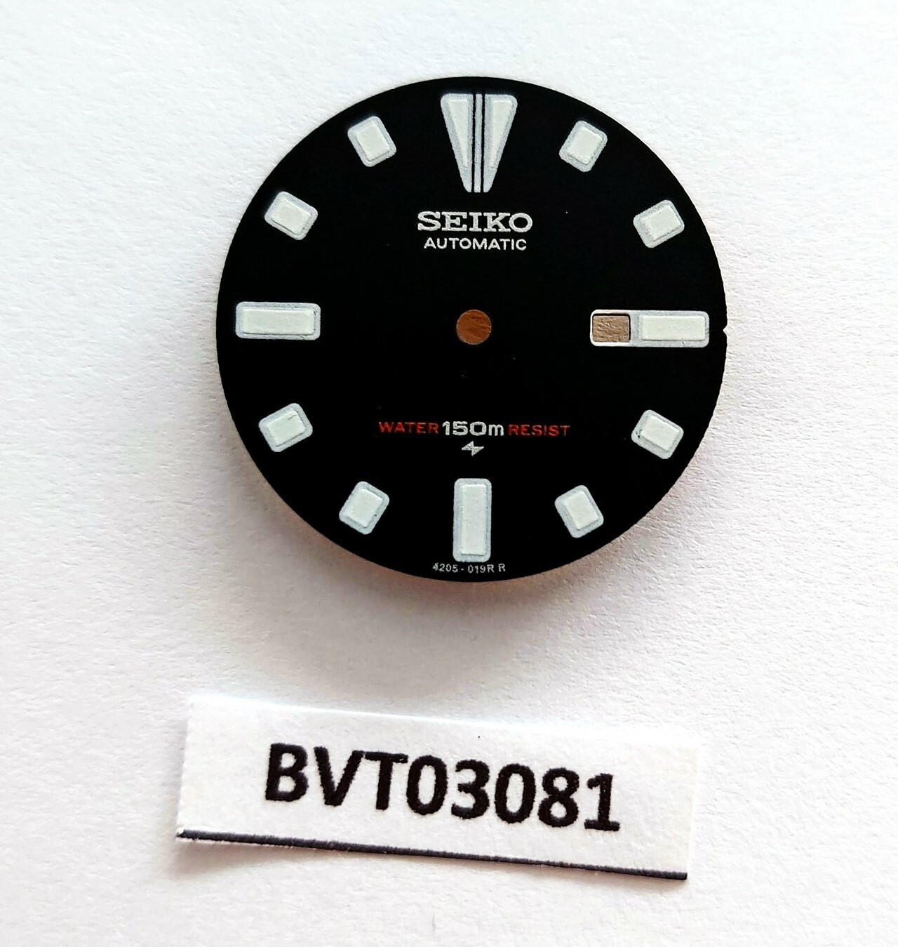 NEW SEIKO DIAL & HANDS FOR SEIKO 4205 MIDSIZE WHITE INDEX DIVERS WATCH BVT08368
