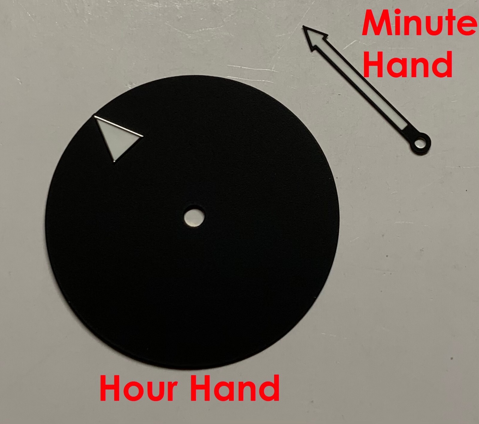 MAGIC HOUR DIAL + HANDS SET DISC FOR ETA 6497-1 WHITE 38.2mm DIAL – NEW!