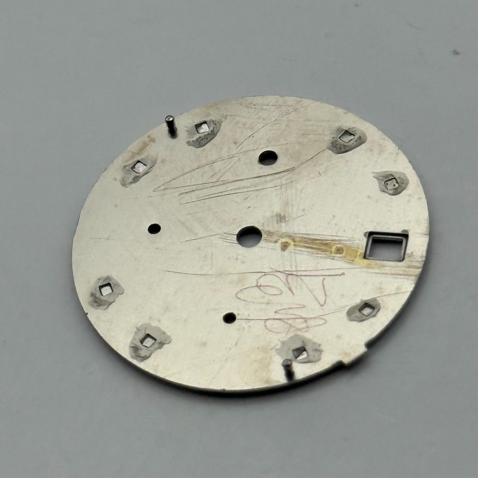 Seiko 7T92-0JT8 Watch Dial Sportura Chronograph MOP Spare Parts Repair 26.5mm