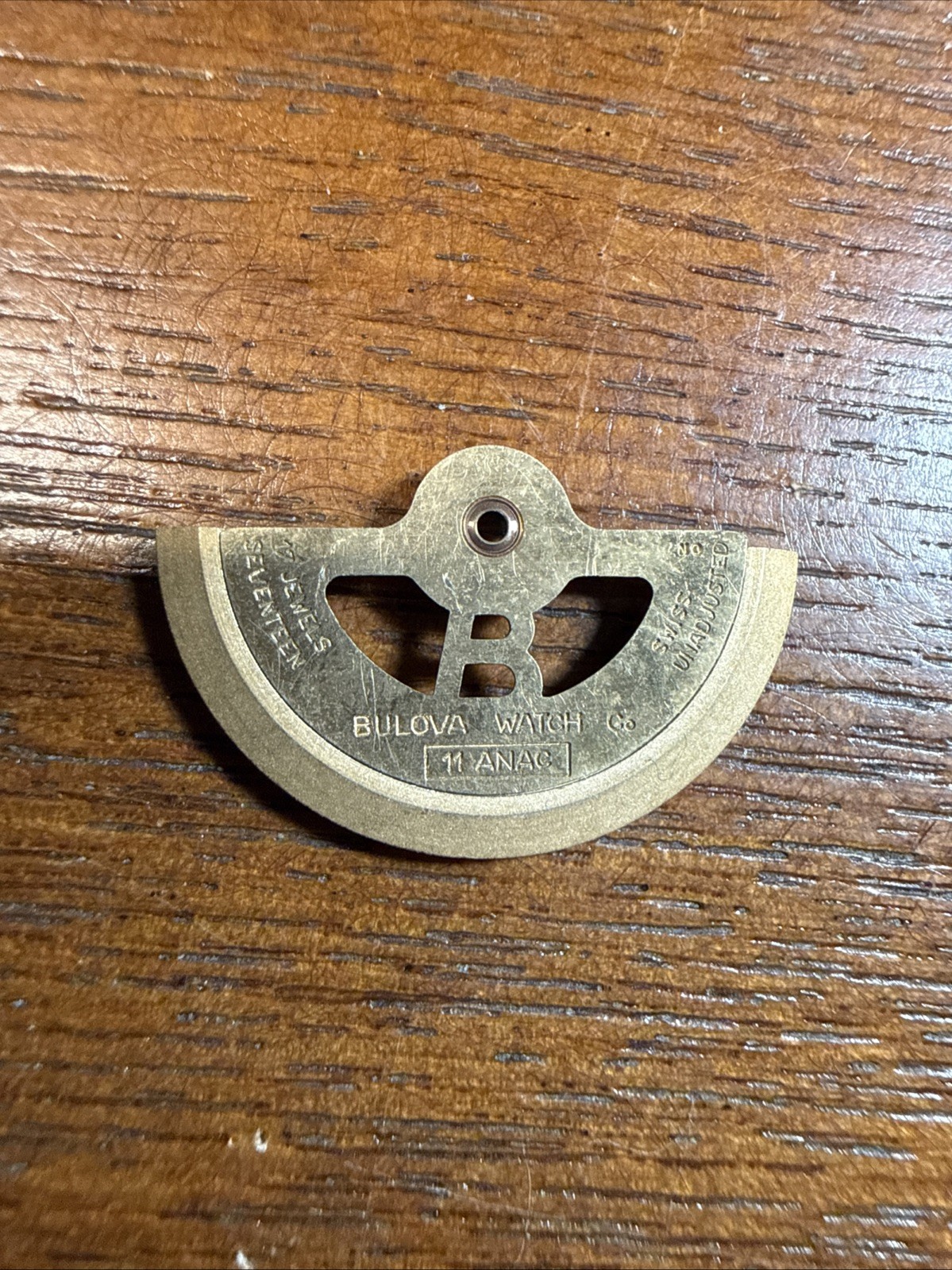Bulova 11ANAC Rotor/Oscillating Weight New