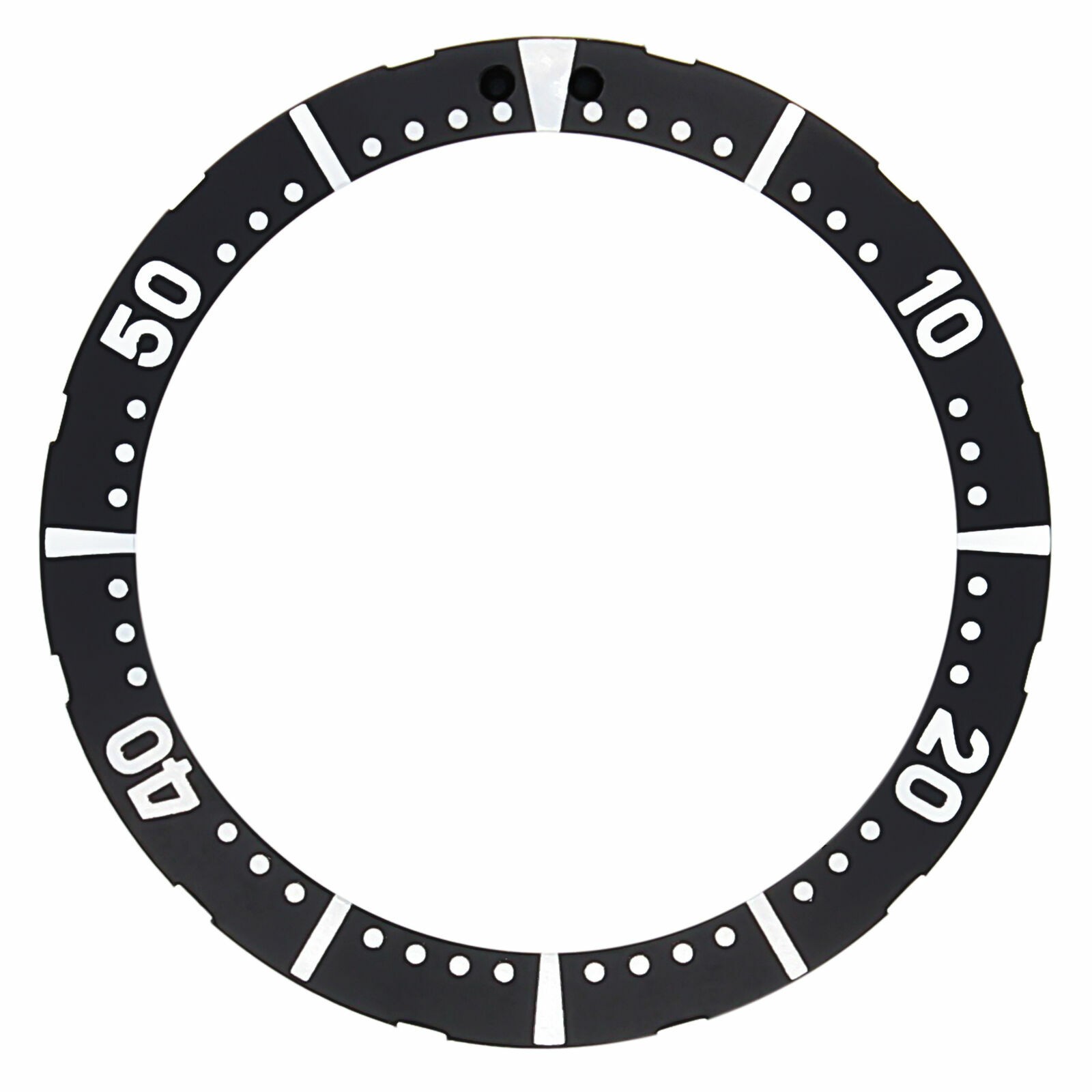 BEZEL INSERT FOR ENICAR OCEAN PEARL SUBMARINER 475/003 WATCH BLACK