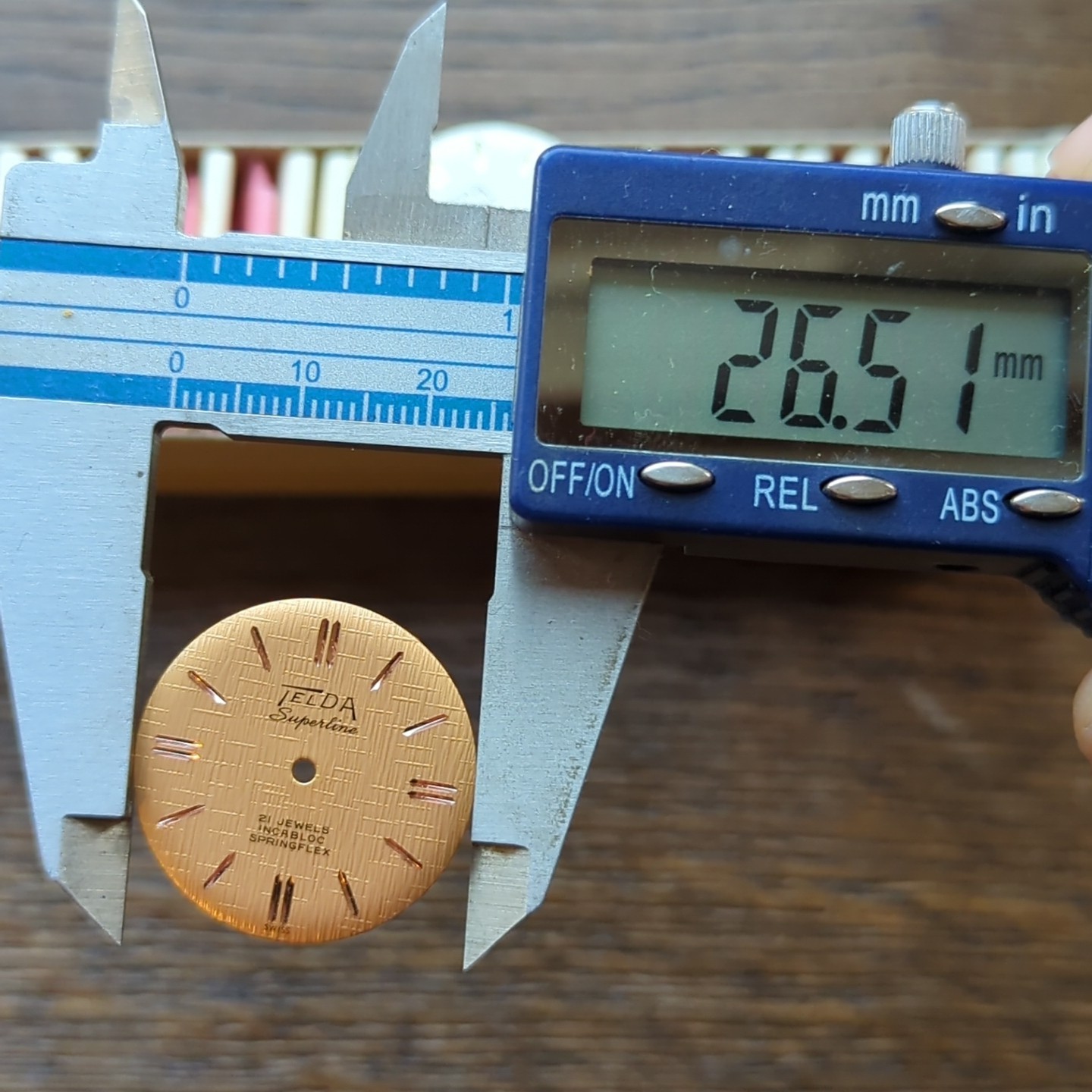 Telda FHF 72 Lot of 18 NOS Watch Dials, Unreleased Superline Range 1960s (CR9)