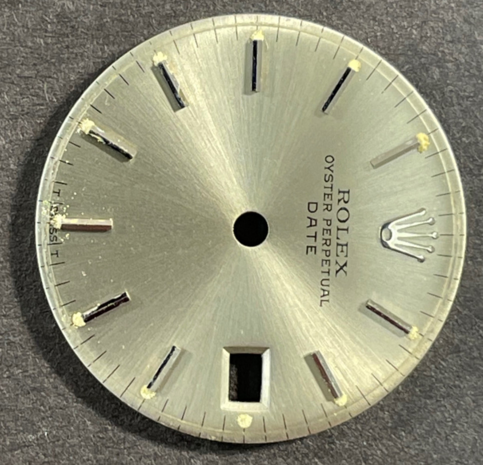 Vintage Rolex Oyster Perpertual Date Watch Dial For 26mm Case 6517 6519 6917