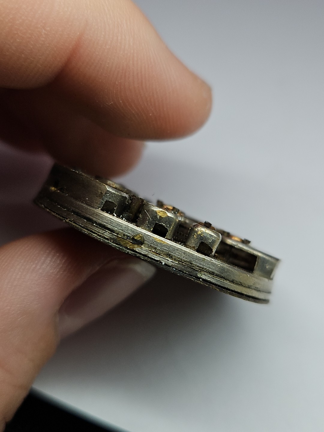Antique Empire Pocket Watch Movement 36.55mm – Parts/Repair (R2)