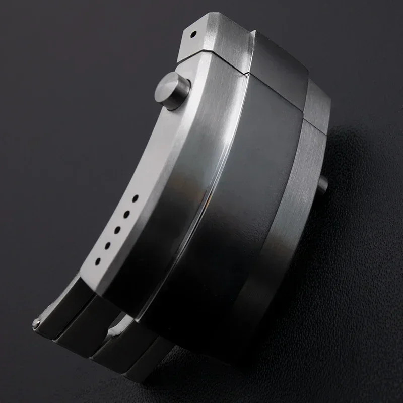 18 20mm Adjustbale SS Metal Fold Deployment Clasp For Breitling Strap Band